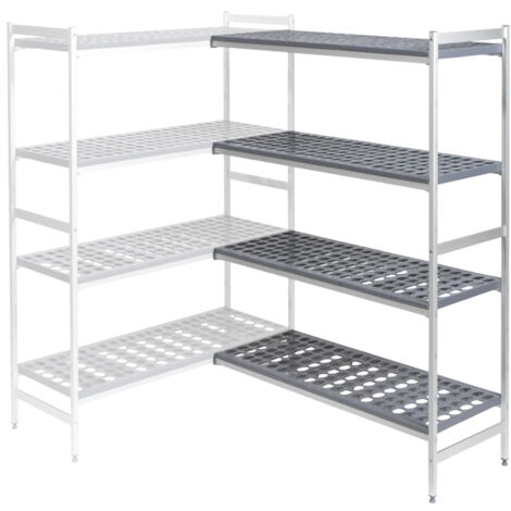 Rayonnage 2 Retours 4 Niveaux Fermostock 5711 - P 460 x H 1685 mm - Fermod (1/2)