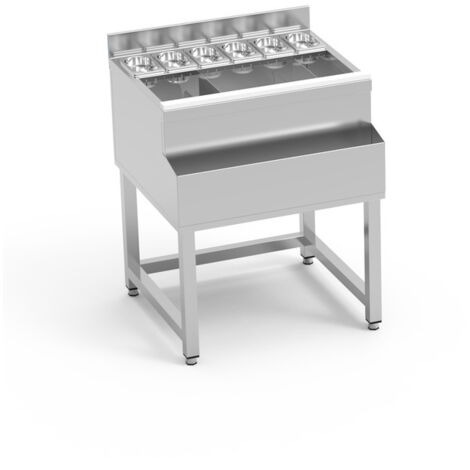 Bar Lynx Module Bac à Glaçons sur Support Ouvert P 650 mm - Eratos