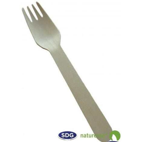 Ensemble Cuillère Et Fourchette En Bois D'Olivier - 30 Cm – Moulin