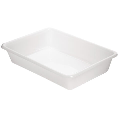 Bac alimentaire empilable 80 (p)mm - Araven 485 x 335 mm (1/2)