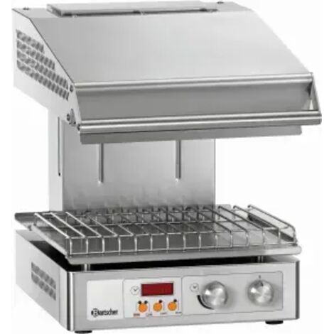 Salamandre de Cuisine électrique hi-light - 2 zones - Bartscher