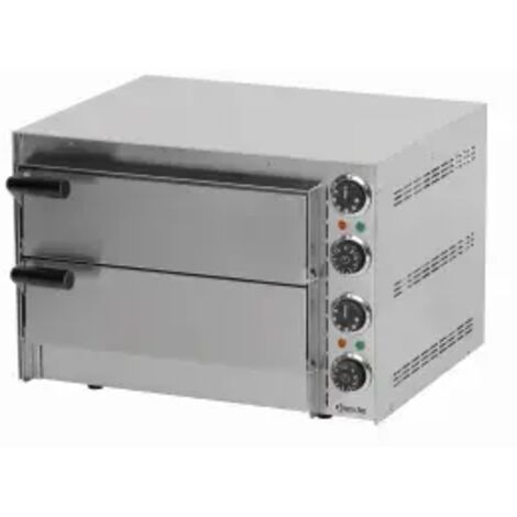 Four à Pizza Double Électrique Professionnel - Diamètre 35 cm - 2,7 kW - Bartscher