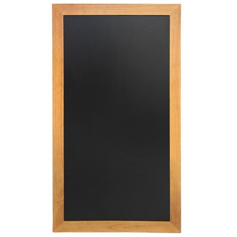 Ardoise murale long teck - 56 x 100 cm
