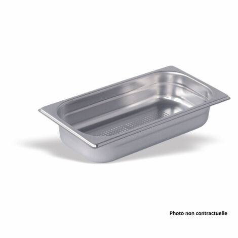 Bac Gastro Inox GN 1/3 Perforé - P 200 mm - Pujadas (1/2)
