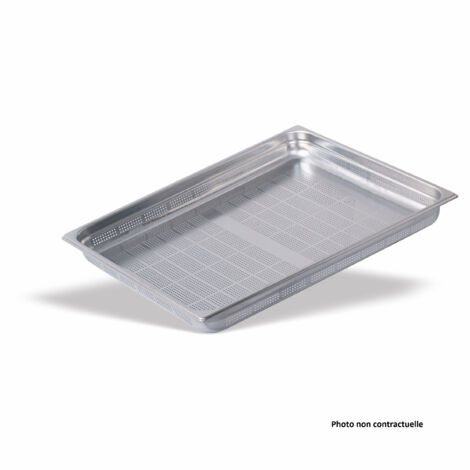 Bac Gastro Inox GN 2/1 Perforé - P 40 mm - Pujadas (1/3)