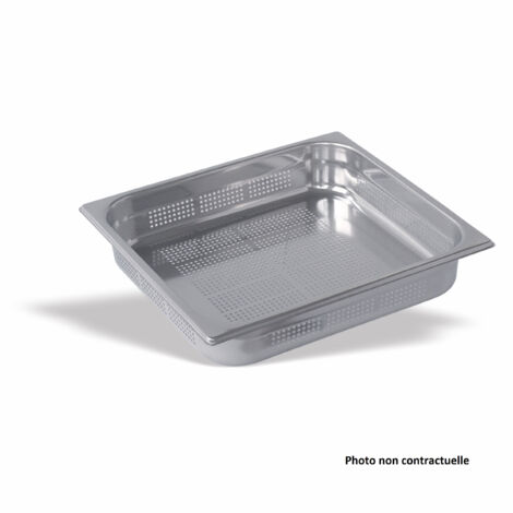 Bac Gastro Inox GN 2/3 Perforé - P 20 mm - Pujadas (1/2)