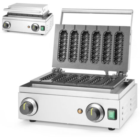 Gaufrier corn dog 230V/1550W 390x335x(H)230 mm - Hendi