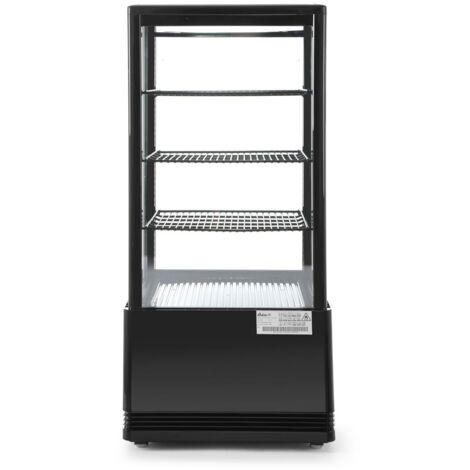Vitrine réfrigérée orientable 78L 78L noir (1/3)