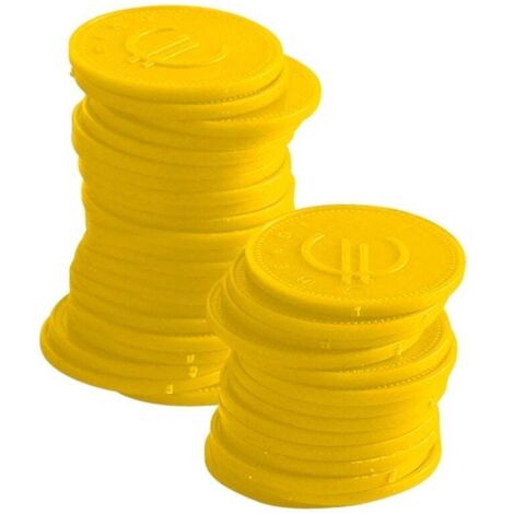 Jetons Jaunes - Lot de 100 (1/2)