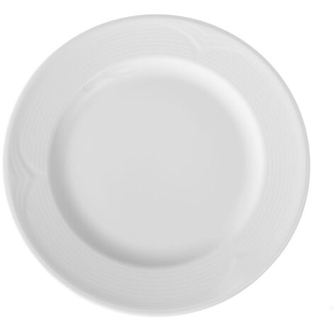 Assiette Plate en Porcelaine Saturn - 300 mm de Diamètre (1/2)