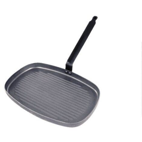 DE BUYER Poele grill Rectangulaire - 38 x 26 cm (1/2)