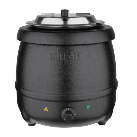 Buffalo Soup Kettle. 10 Litre. Black (1/4)