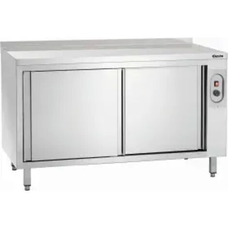 Meuble Chauffant Inox - Porte Coulissante - Dosseret - Gamme 700 - Bartscher
