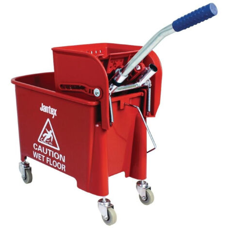 Seau essoreur Jantex Kentucky rouge - 20 L (1/5)