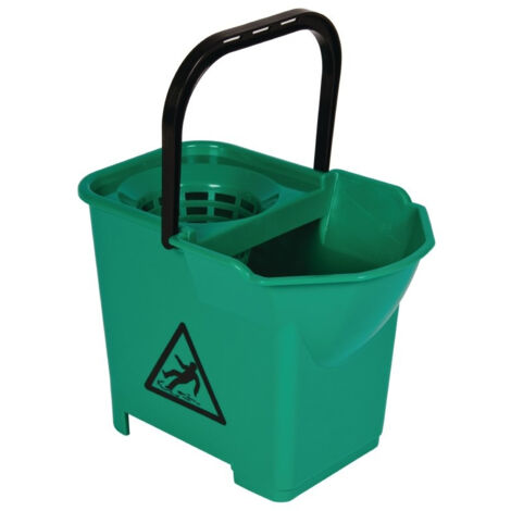 Seau essoreur code couleur vert Jantex (1/4)