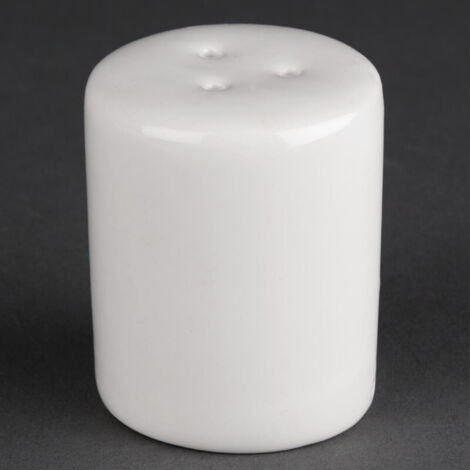 Poivrières en porcelaine blanche 50 mm - Athena Hotelware - Lot de 12 (1/3)