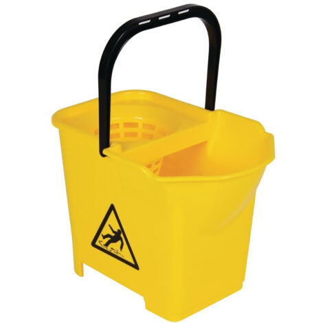 Seau essoreur code couleur jaune Jantex (1/4)