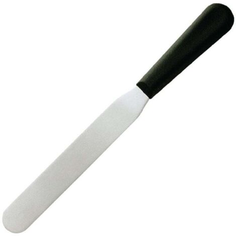 Spatule Professionnel Lame Droite Noir 205 mm - Hygiplas (1/5)