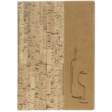 Carte des vins A4 Design Cork (1/2)