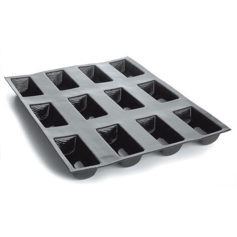 Moule Flexipan® Plaque Silicone 24 Mini Bûches - Pujadas (1/2)