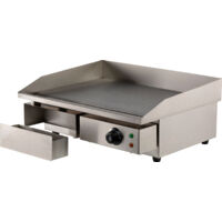 Plancha electrique professionnelle lisse - Combisteel