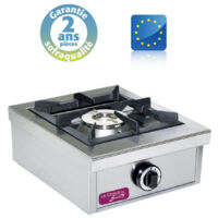 Réchaud Gaz Professionnel - 1 feu - 6500 W - Sofraca