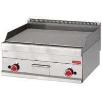 Plancha Professionnelle à Gaz 2 Brûleurs - Gastro M