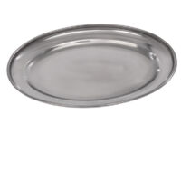 Plateau de service ovale inox 203 mm - Olympia