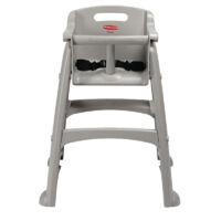 Chaise Haute pour Bébé et Enfant - Empilable - Rubbermaid