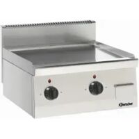 Plancha Professionnelle Electrique Lisse Chromée Dure - Bartscher