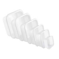 CUVETTE CARREE 26CM 4.5L BLANC (Vendu par 1)
