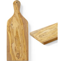 Plateau à fromage en bois d'olivier 400x140x(H)18mm - Hendi