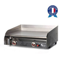 Plancha Gaz tout Inox BAILA 2 Feux - Plancha Tonio