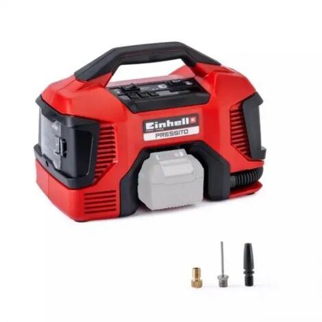 Compressore ibrido Einhell Pressito nero compatto leggero