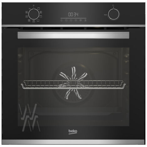 Beko BBIE13301XFP Beyond b300 - Forno da incasso elettrico multifunzione, 66 L, Classe A, pirolitico, 9 funzioni, Acciaio inox (1/5)