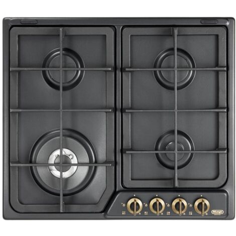 De'Longhi ANF 46 PRO piano cottura Antracite Da incasso Gas 4 Fornelli