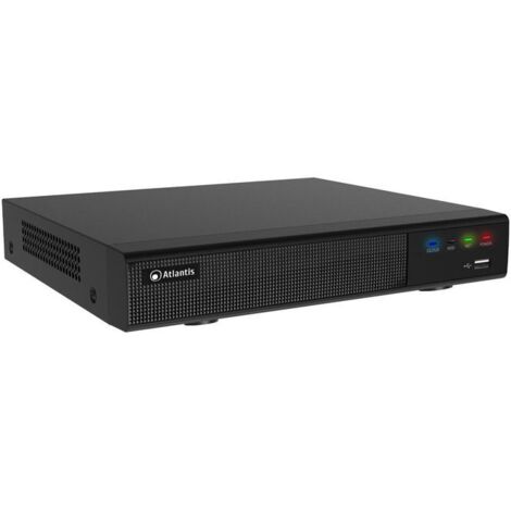 Atlantis A11-nvr0904p-ak Nvr 9 Canali di Cui 4 Canali Poe Risoluzione Max 8mpx 25fps Switch 4 Porte Poe 45w Uscita Hdmi-4k-vga (1/2)