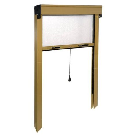 ZANZARIERA VERTICALE IN KIT col. Bronzo cm.140x250