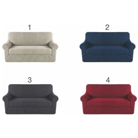 Copridivano 2 posti elasticizzato 126x215 cm - Assortito
