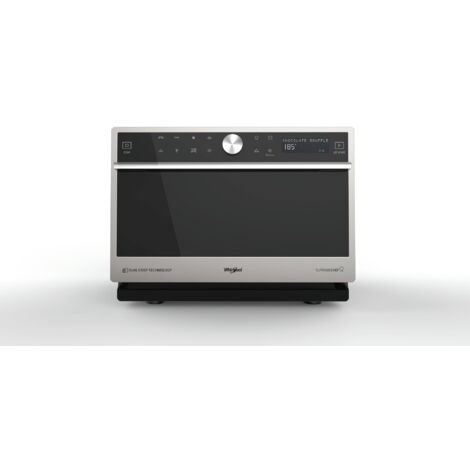 Whirlpool Supreme Chef Microonde Combinato da 33L, 1000W, Inox Nero, Modello MWSC9133SX