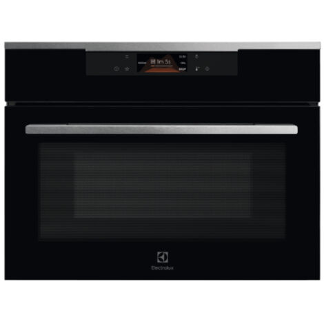 Electrolux KVLBE08X Serie 800 Forno a microonde da incasso Combinato 43 L 1000 W Grill Multifunzione (45x60x57 cm) colore Inox (1/5)