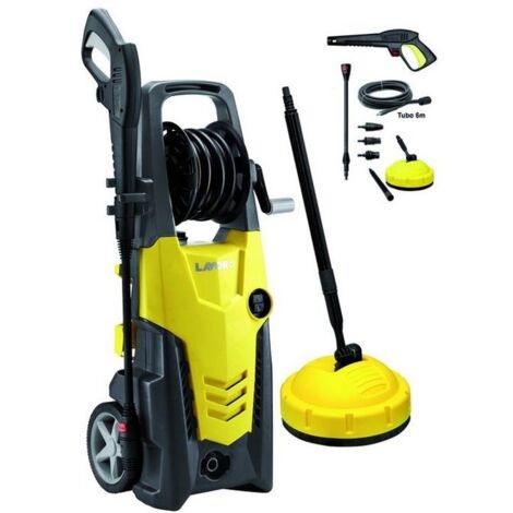 Lavor – Idropulitrice elettrica 140 bar 2100W – Portata 450L/h – Lunghezza tubo 8m – Motore Brushless per uso intensivo (1/10)