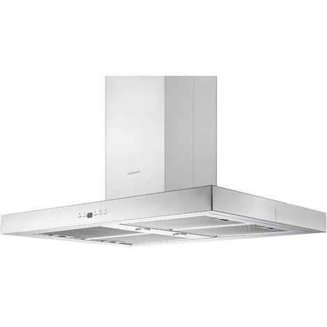 Silverline 4110.9.733.02 DROP CONTROL Cappa Cucina Aspirante a Isola Larghezza 90 cm colore Inox