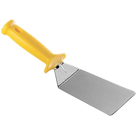 Lilly Codroipo 1511 Paletta per Pizza Rettangolare Acciaio Inox AISI 304 Manico Ergonomico Antinfortunistico 9x12 cm (1/2)