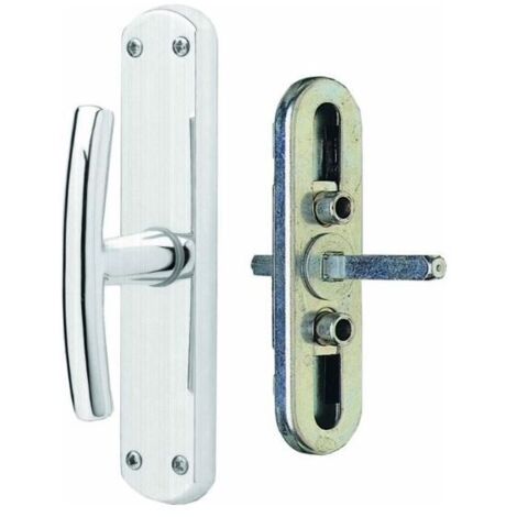 Ghidini 744407003 Maniglia Cremonese Ottone Cromato Satinato Milena Ez+q7