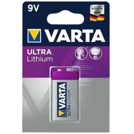 Batteria al litio VARTA rilevatore di fumo speciale 9V