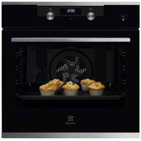 Electrolux KODEH60X Forno Elettrico da Incasso Ventilato Multifunzione con Grill e funzione Vapore 72 Litri 60 cm Classe A colore Nero (1/5)