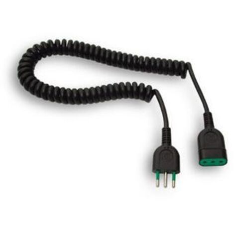 Fanton Prolunga Lineare Estensibile 5,0 mt 3g0,75 05vvh8-f 2p+t 10a Standard Italiano 2p+t 10a Standard Italiano nero (1/2)