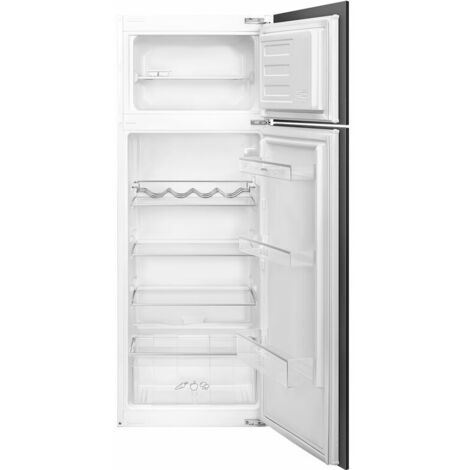 Smeg D8140F Frigorifero da Incasso Doppia-Porta Statico 220 Litri 144 cm Estetica Universale Classe F