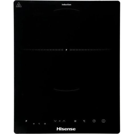Hisense Fornello Elettrico Piastra a Induzione Potenza 2000 Watt 28x36 cm colore Nero HIC2000Y